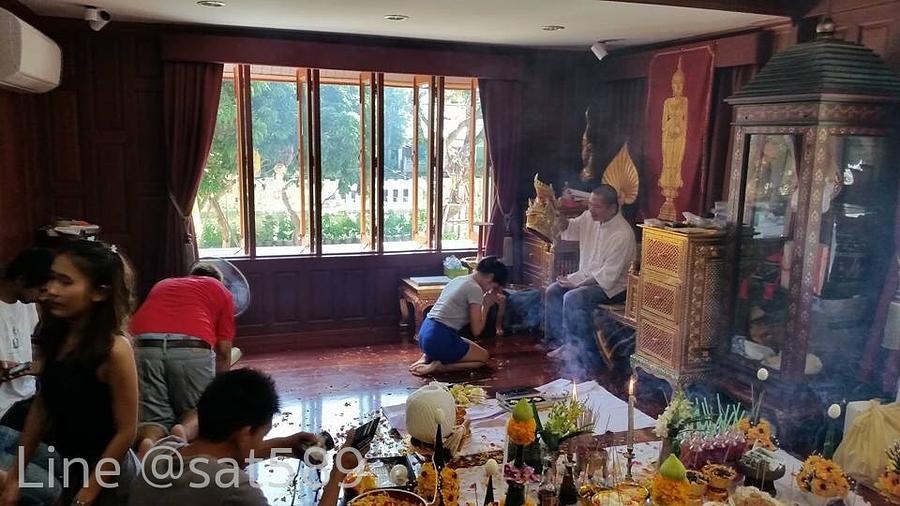 รูปที่ 21 — พิธีเปลี่ยนขันธ์ครูของอาจารย์สุบิน นะหน้าทอง