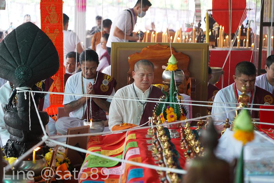 รูปที่ 28 — 1/8/63 พิธีพุทธาภิเษก ไอ้ไข่ปลดหนี้ วัดสนธิ์ จ.นครศรีธรรมราช