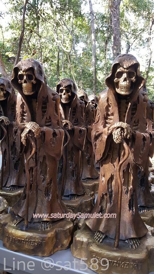 รูปที่ 6 — พิธีปลุกเสก "พรายแม่ทองคำ" อาจารย์สุบิน