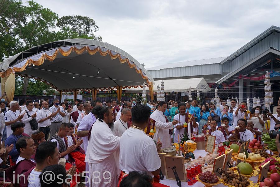 รูปที่ 12 — 1/8/63 พิธีพุทธาภิเษก ไอ้ไข่ปลดหนี้ วัดสนธิ์ จ.นครศรีธรรมราช