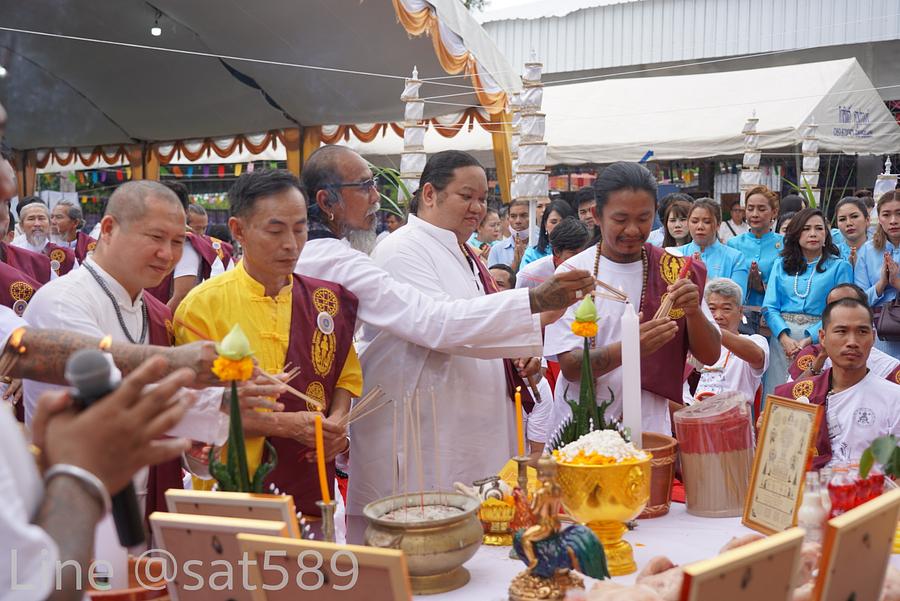 รูปที่ 17 — 1/8/63 พิธีพุทธาภิเษก ไอ้ไข่ปลดหนี้ วัดสนธิ์ จ.นครศรีธรรมราช