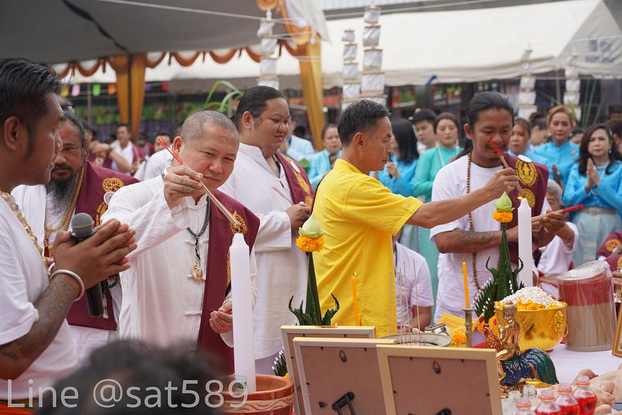 รูปที่ 20 — 1/8/63 พิธีพุทธาภิเษก ไอ้ไข่ปลดหนี้ วัดสนธิ์ จ.นครศรีธรรมราช