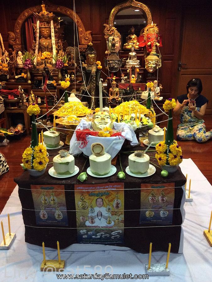 ภาพงานปลุกเสกวัตถุมงคล ของอาจารย์สุบิน นะหน้าทอง รุ่นเศรษฐีมีกำไร