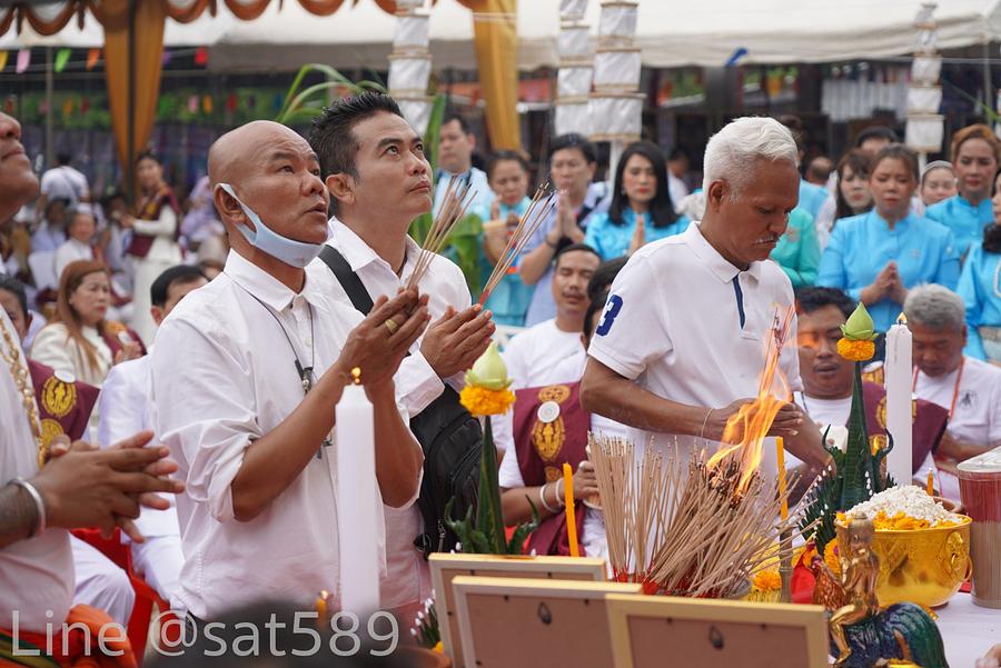 รูปที่ 21 — 1/8/63 พิธีพุทธาภิเษก ไอ้ไข่ปลดหนี้ วัดสนธิ์ จ.นครศรีธรรมราช