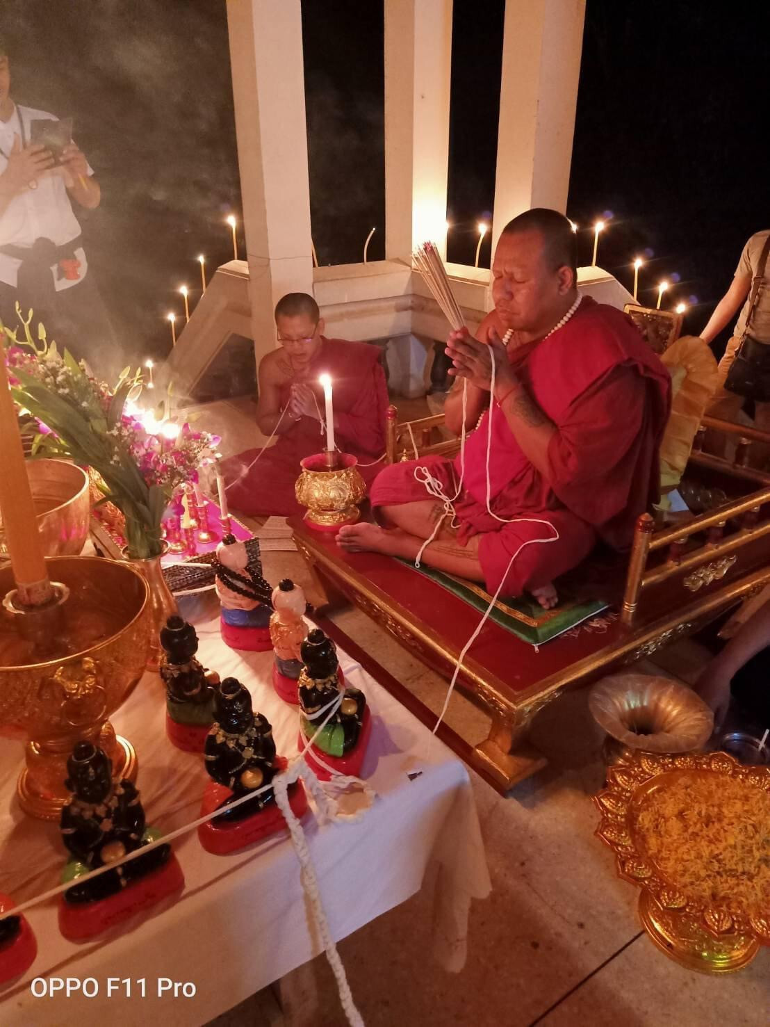 หลวงปู่เณรแก้ว ปลุกเสกกุมารลูกแก้ว เมรุวัดอุดมไพรสณฑ์ 16/6/63