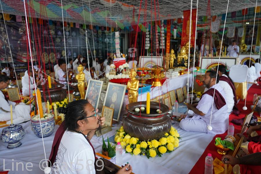 รูปที่ 26 — 1/8/63 พิธีพุทธาภิเษก ไอ้ไข่ปลดหนี้ วัดสนธิ์ จ.นครศรีธรรมราช
