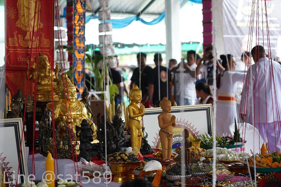 รูปที่ 30 — 1/8/63 พิธีพุทธาภิเษก ไอ้ไข่ปลดหนี้ วัดสนธิ์ จ.นครศรีธรรมราช